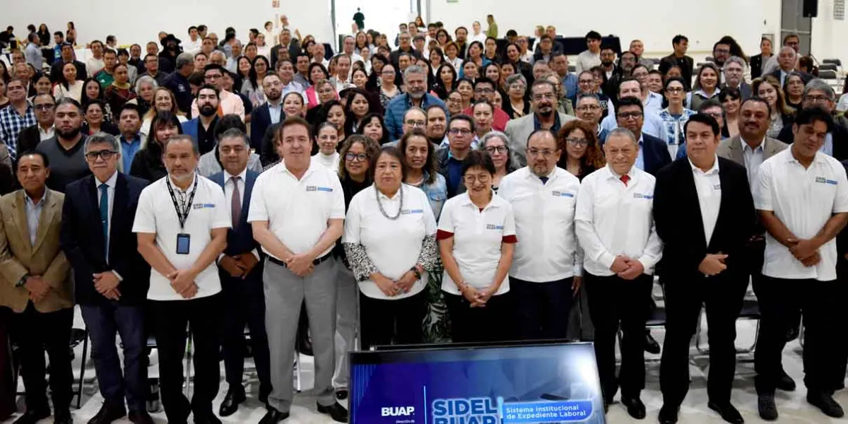 Presenta BUAP el Sistema Institucional de Expediente Laboral, SIDEL