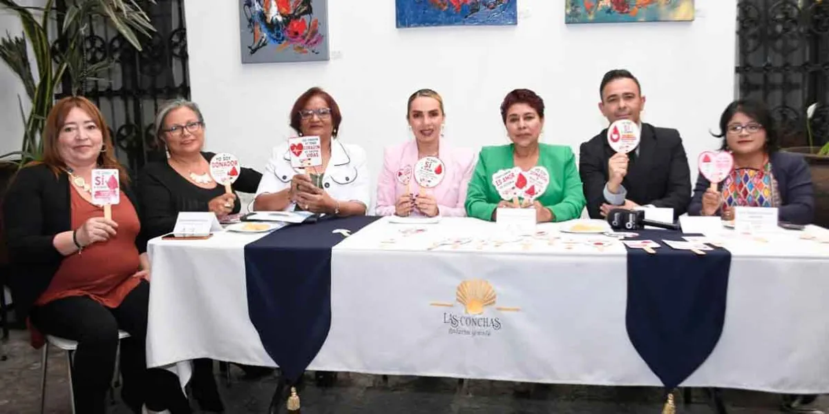 Lanzan Red Dignidad en Puebla para impulsar la donación altruista de sangre y salvar más vidas