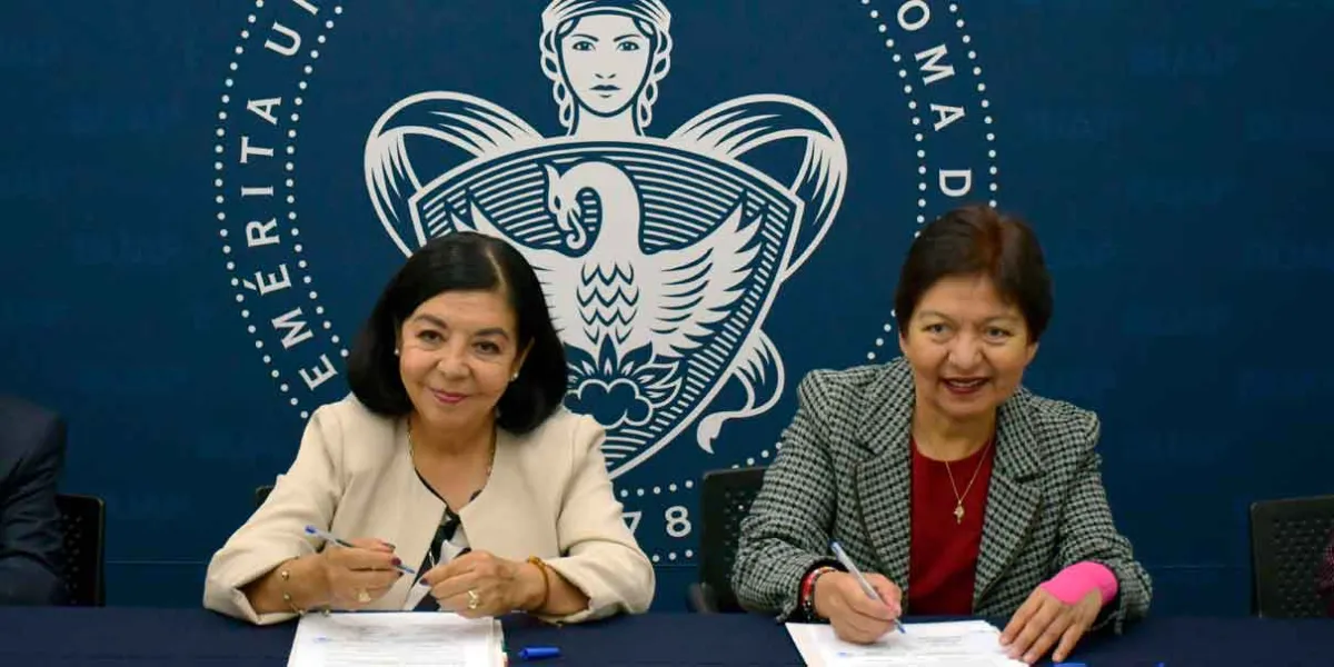 Signan convenio de colaboración BUAP y el Colegio de Estudios Científicos y Tecnológicos del Estado de Puebla
