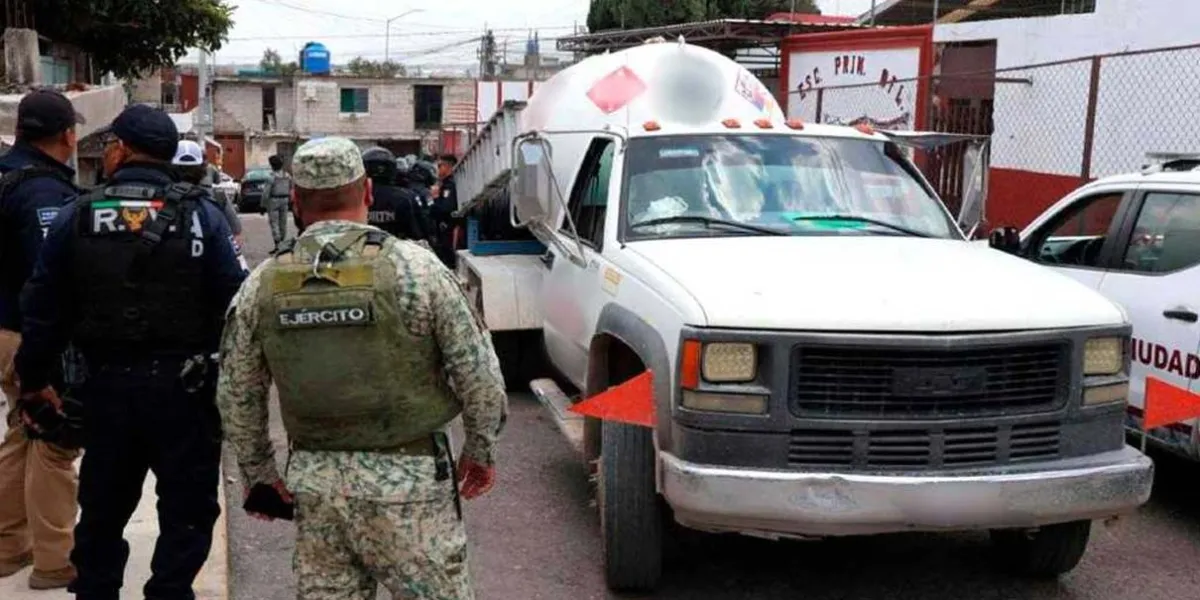 Sorprenden y detienen a dos huachicoleros en la capital poblana