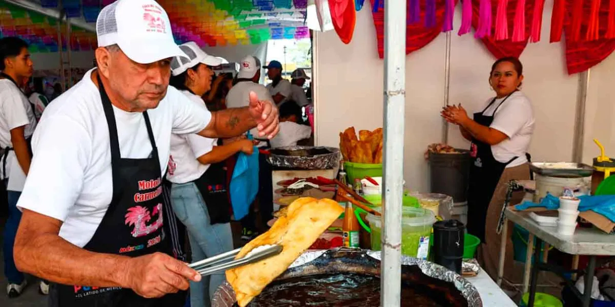 A través de la Feria del Molote, impulsa Tonantzin Fernández la gastronomía y el turismo