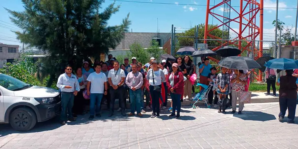 Familias de Santa Catarina serán incorporadas al servicio de agua potable en Puebla