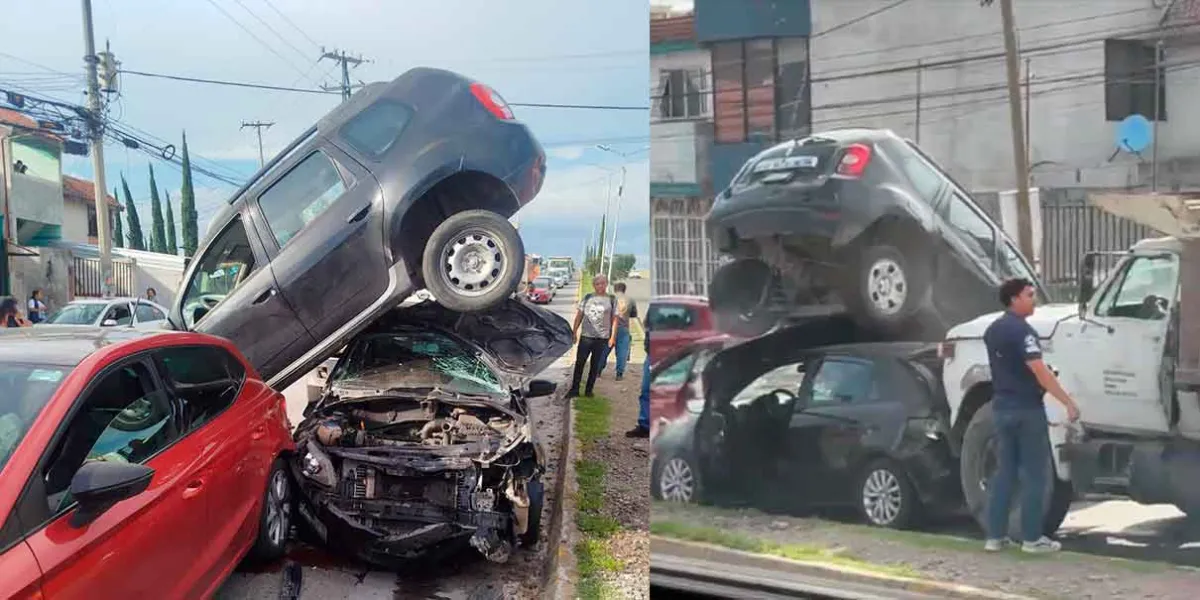 Accidente en puente de Xonacatepec moviliza a cuerpos de emergencia en Puebla