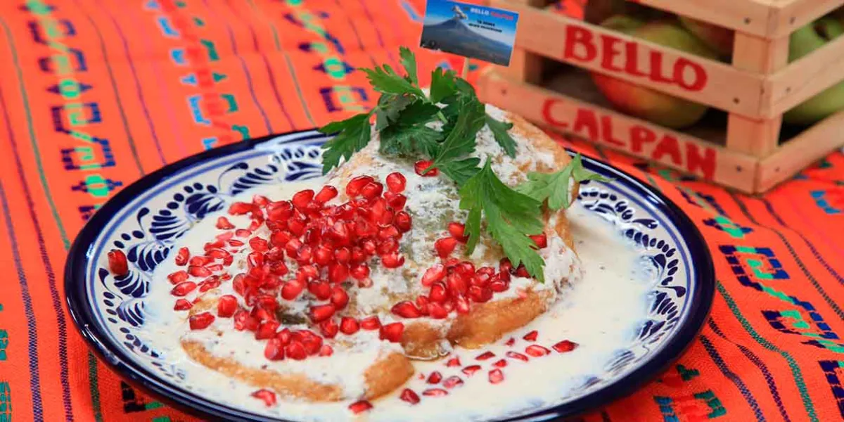 Chiles en Nogada desde 300 en Calpan a partir del 1 de agosto