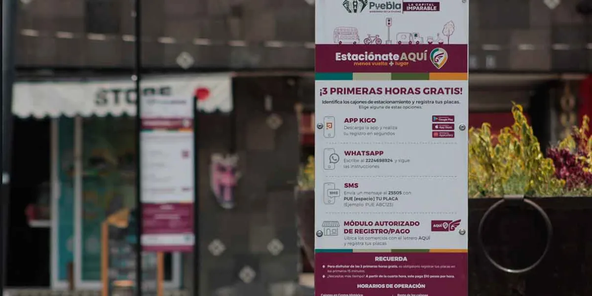 Programa Estaciónate Aquí reduce 50% la invasión de ciclovías y vialidades en Puebla