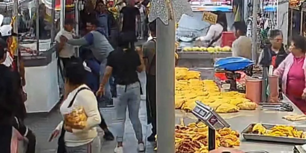 Comerciantes advirtieron amenazas tras pleito en el mercado de Texmelucan