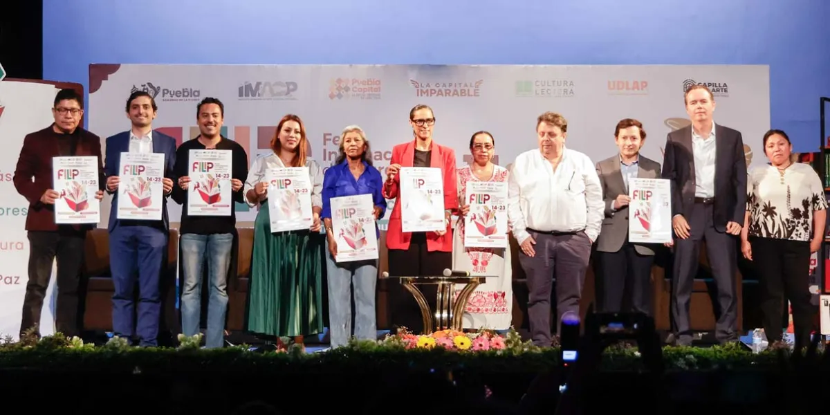 Presentan la gran Feria del Libro en Puebla del 14 al 23 de agosto