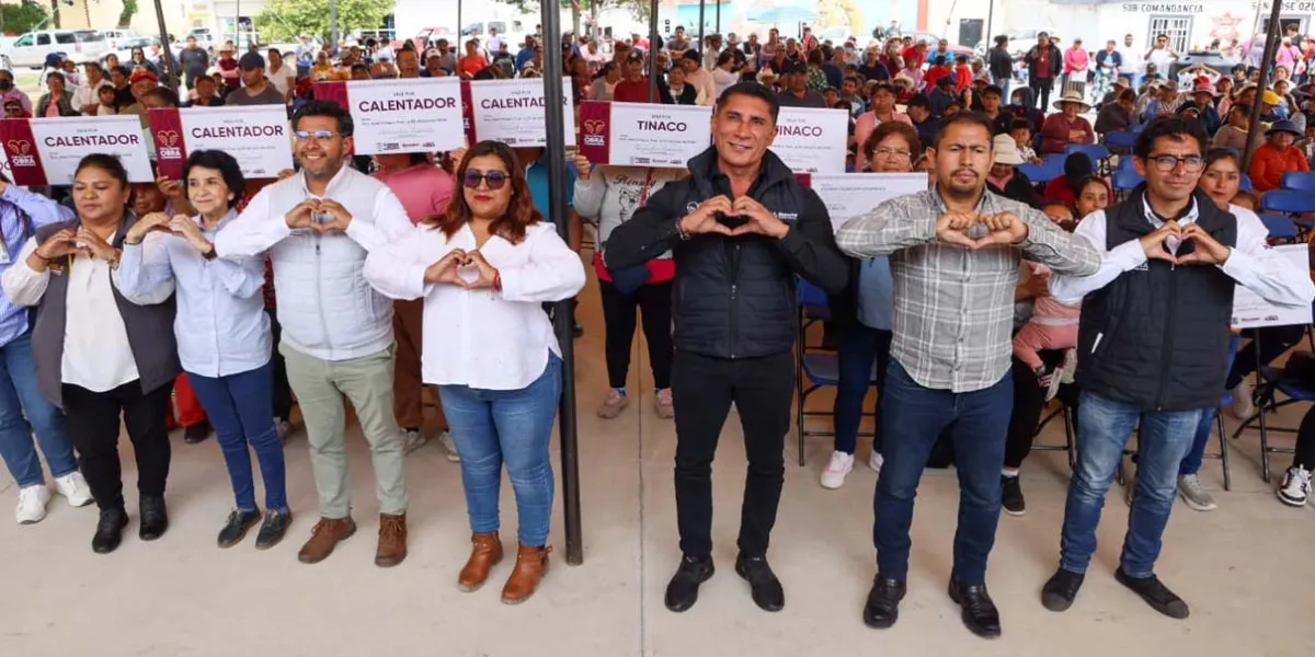 San José Ozumba recibe obras, apoyos sociales y programas de bienestar del Gobierno de Puebla