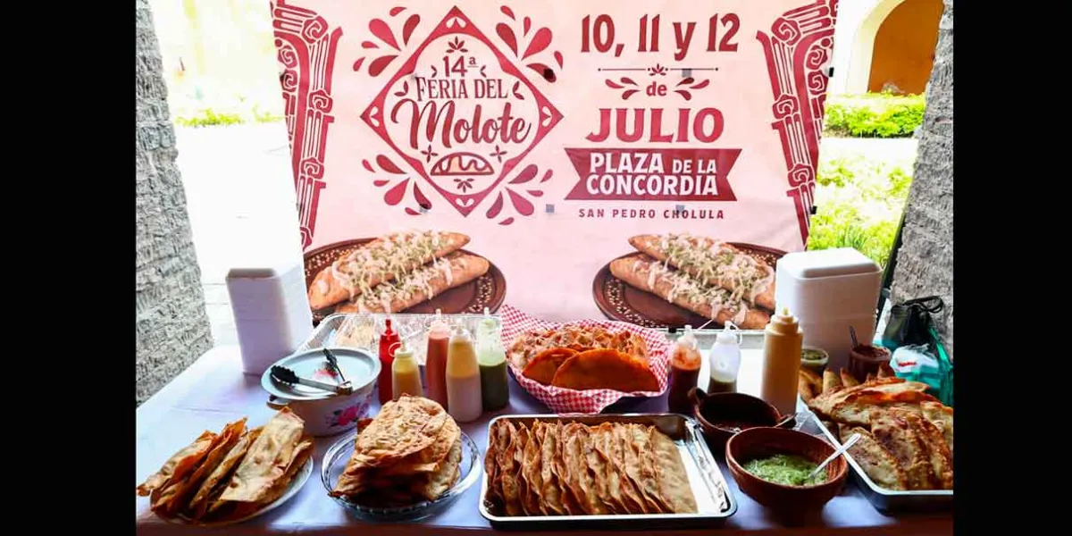 Feria del Molote 2026 en San Pedro Cholula espera más de 30 mil visitantes y una derrama de 10 millones de pesos