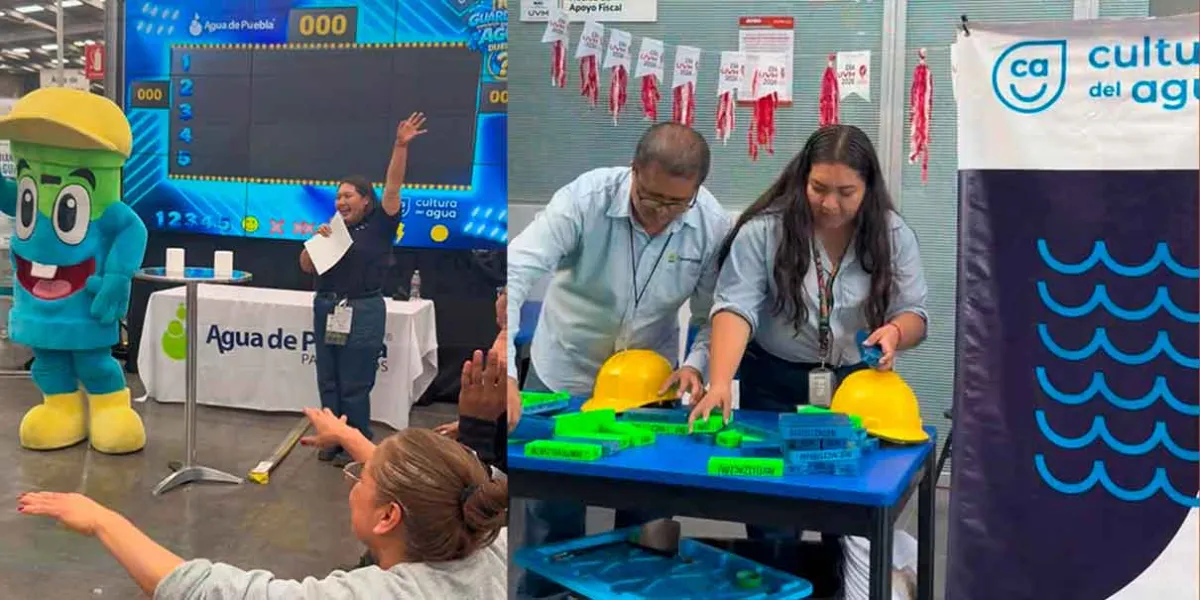 Agua de Puebla impulsa cultura del agua y beneficia a 6 mil 772 personas