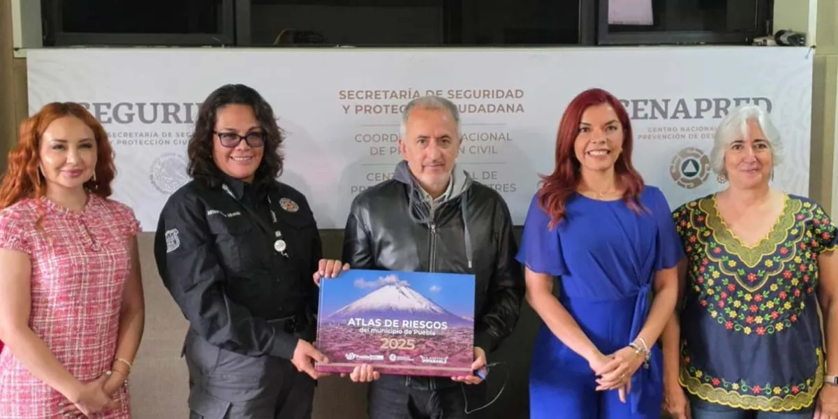 Gobierno de la Ciudad fortaleció la cultura de la prevención con entrega del Atlas de Riesgos al Cenapred