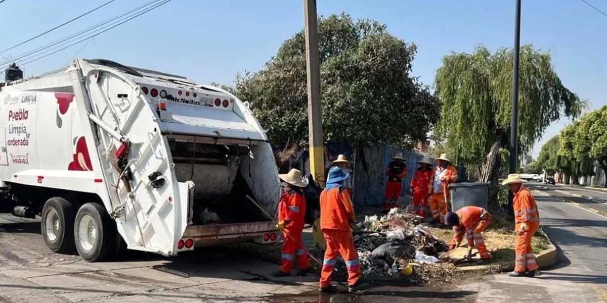 Puebla pasará por la basura en 5 colonias limítrofes con Cuautlancingo 