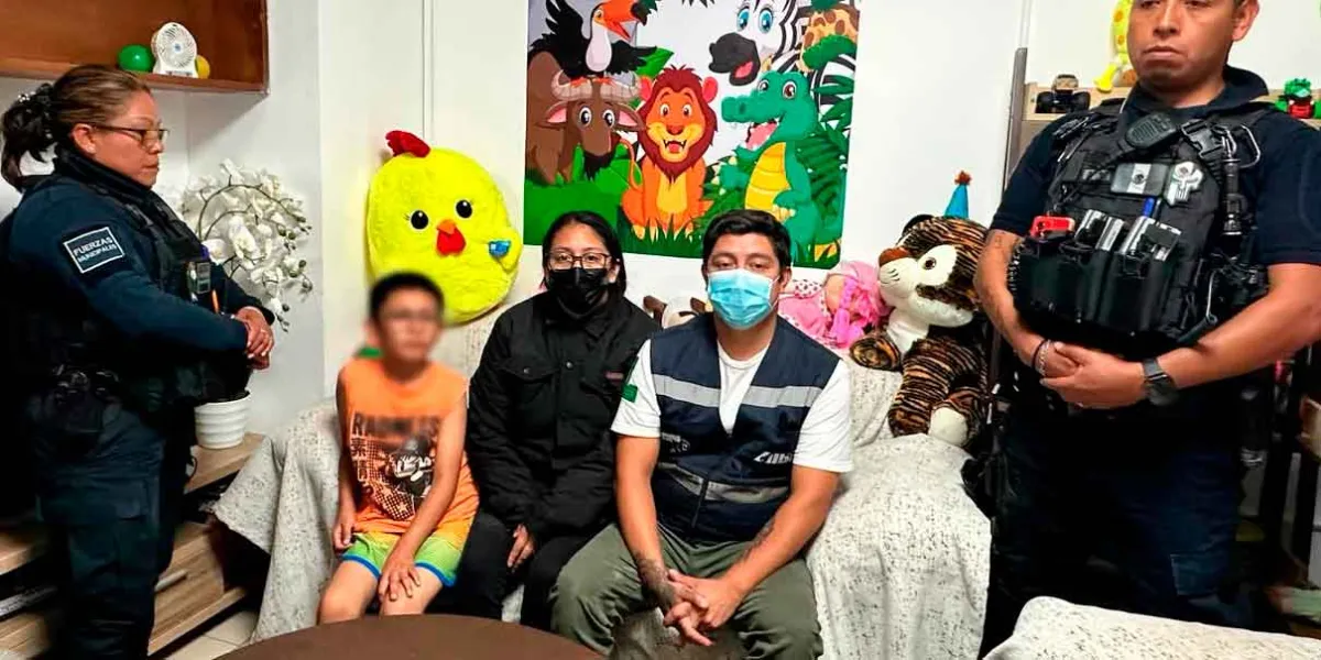 Búsqueda interinstitucional permite localizar a menor reportado como desaparecido en Cuautlancingo