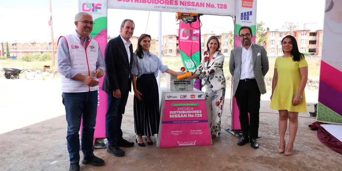 Construyen LUMINA, primera escuela pública inclusiva en Puebla Capital