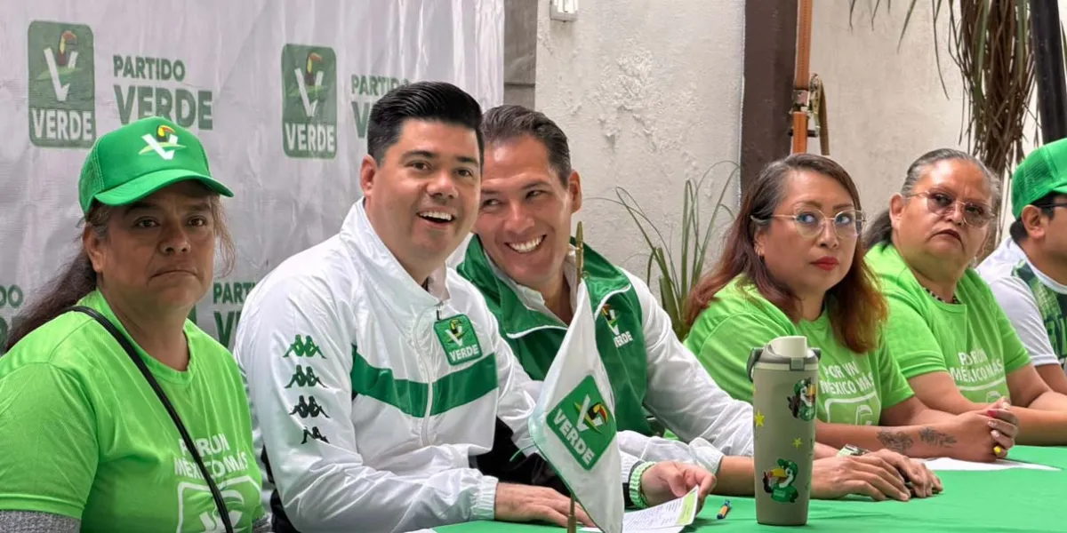 El PVEM presumió a partidos su fuerza y afiliaciones rumbo al 2027