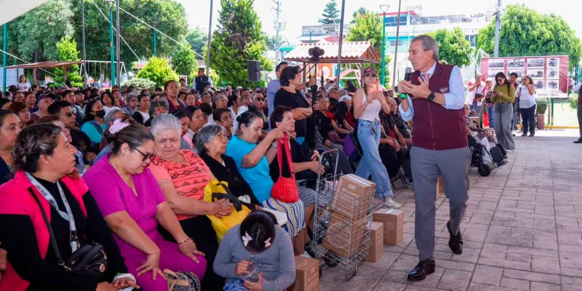 Entrega Pepe Chedraui más de 3 mil apoyos alimentarios a familias de La Libertad