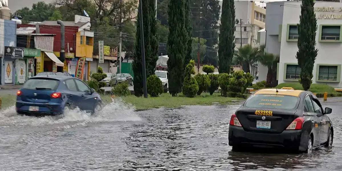 Hay cuatro juntas auxiliares de la capital en riesgo por las lluvias 