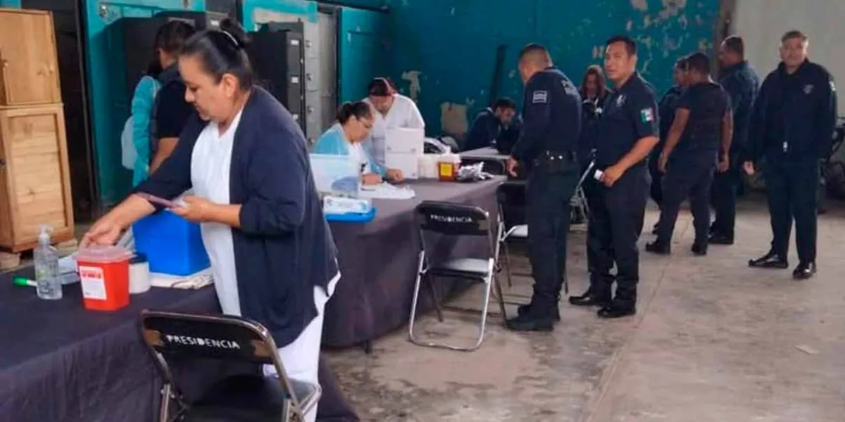 Jornada integral médica a policías de Huauchinango 