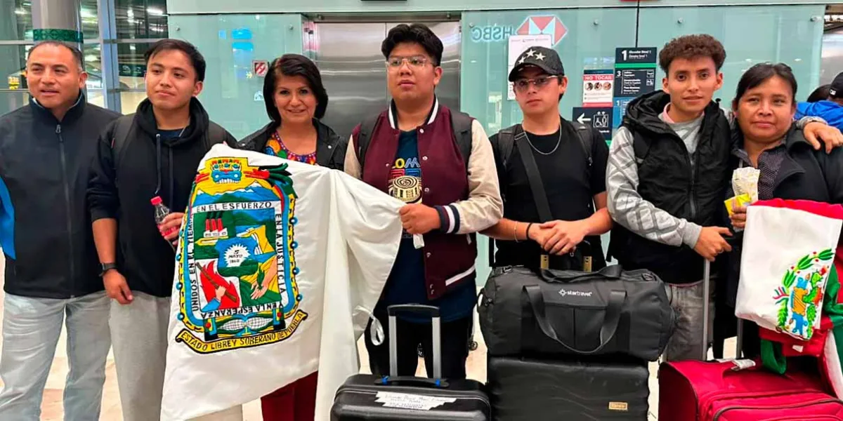 Militares trajeron de regreso a estudiantes poblanos tras terremoto en Colombia 
