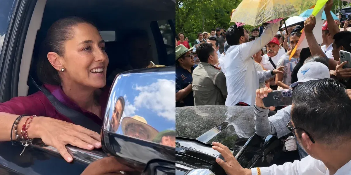 Claudia Sheinbaum defiende a Alejandro Murat tras abucheos en evento oficial en Oaxaca