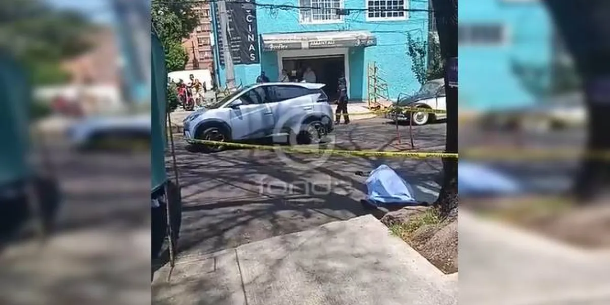Adulto mayor muere de un infarto en la Benito Juárez tras recibir descarga de taser por conductor de aplicación