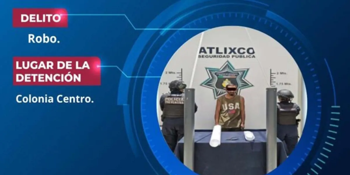 Cae hombre mientras cortaba cables de luminarias en Atlixco