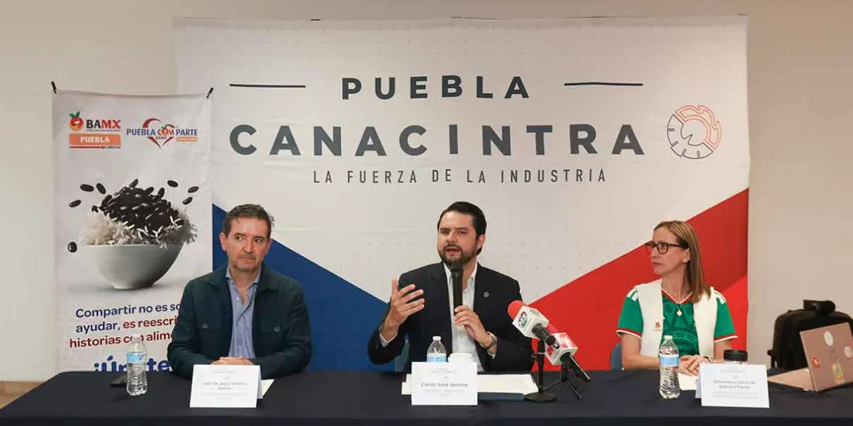 CANACINTRA pide más presupuesto para atraer inversiones a Puebla