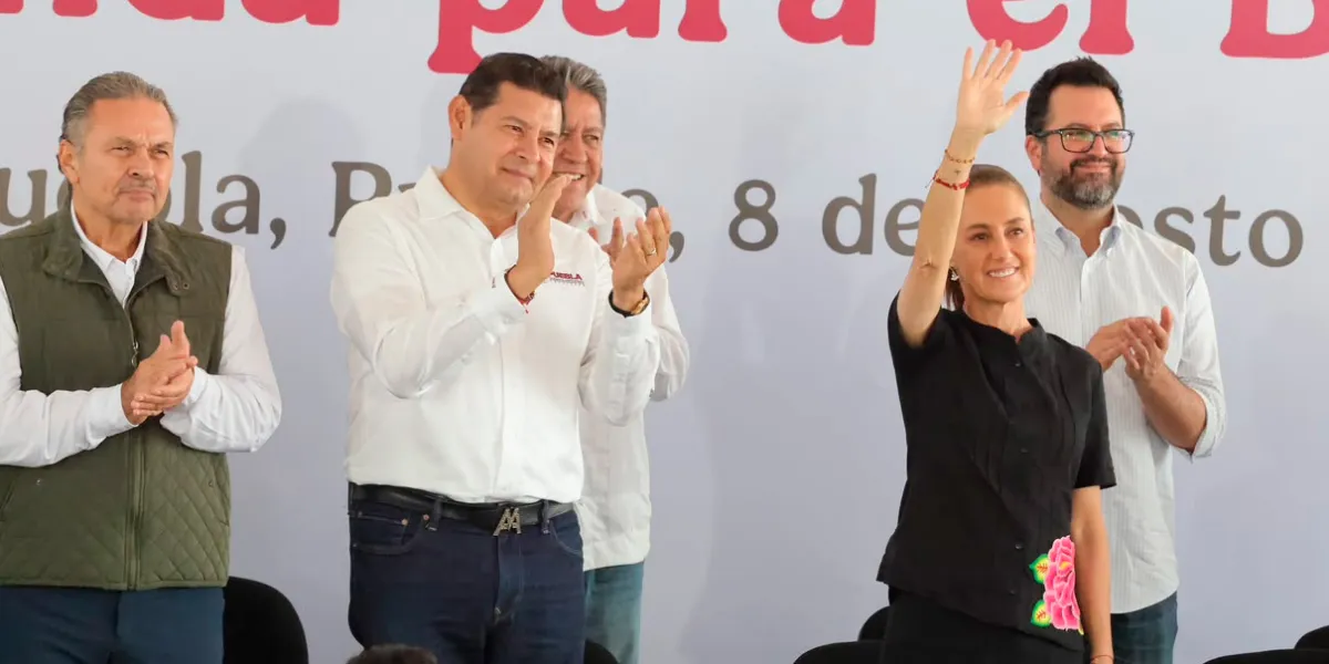 Claudia Sheinbaum cumple al mil por ciento con Puebla: Armenta Mier
