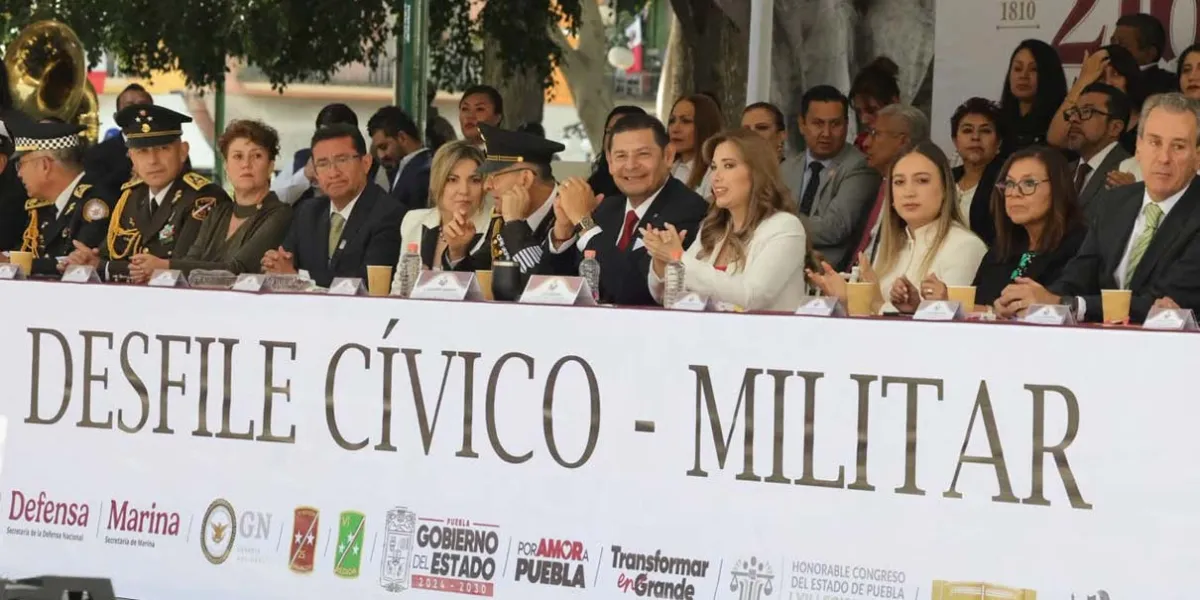 Puebla celebra con orgullo nacional el 216 aniversario de la Independencia de México