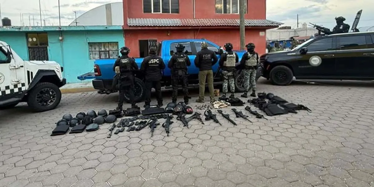 Detienen al edil de Esperanza y director de Seguridad durante operativo federal; hallan armas y autos blindados