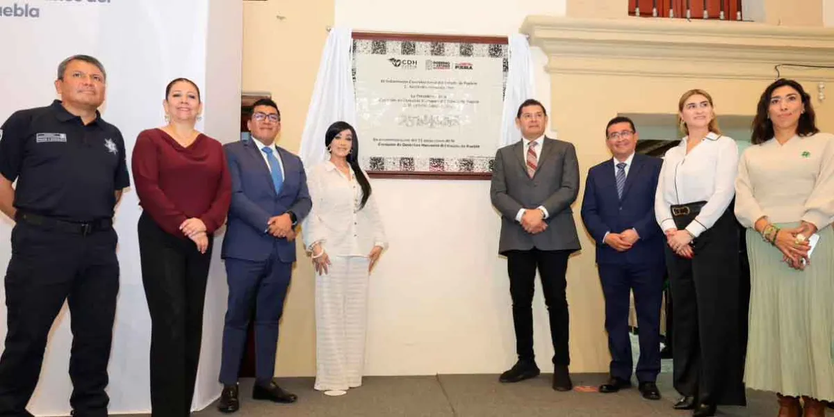 En Puebla se garantizan los derechos humanos para una vida democrática: Armenta Mier