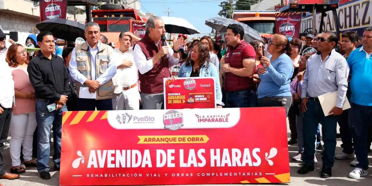 Encabeza Pepe Chedraui arranque de rehabilitación vial de avenida de Las Haras