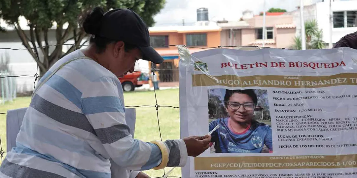 Buscan a Hugo Alejandro, estudiante de la BUAP reportado desaparecido
