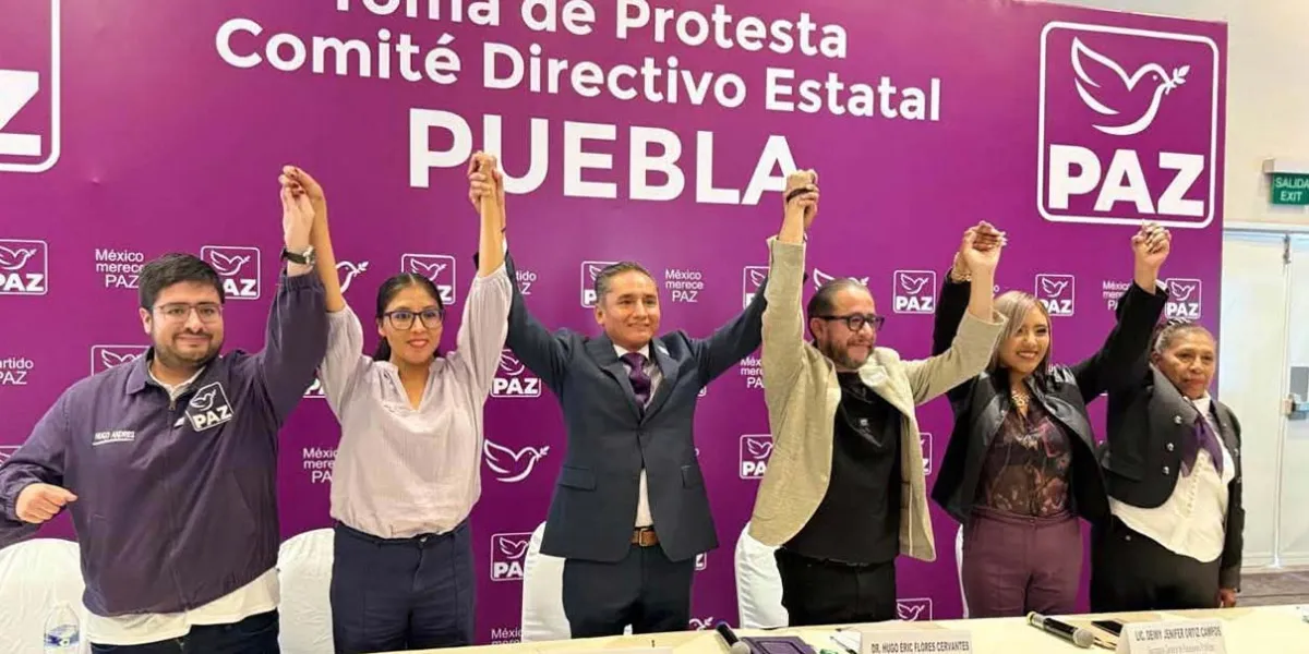 El partido PAZ no será tapadera ni cobijo de nadie: Hugo Éric 