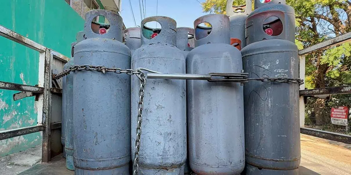 Gas LP vuelve a subir en Puebla; tanque de 20 kilos llega a $396.40