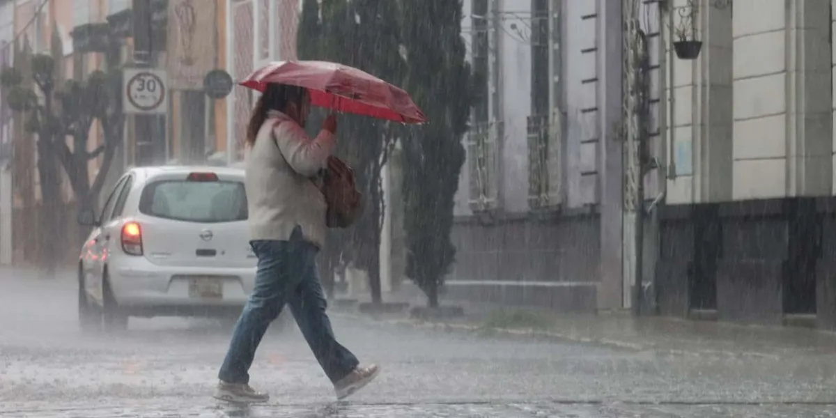 Prevén lluvias en Puebla durante las Fiestas Patrias