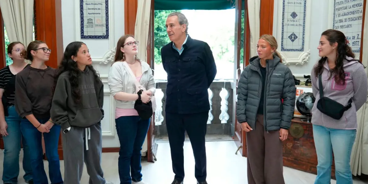 Recibe Pepe Chedraui a estudiantes de Medicina Veterinaria de Oregon State University