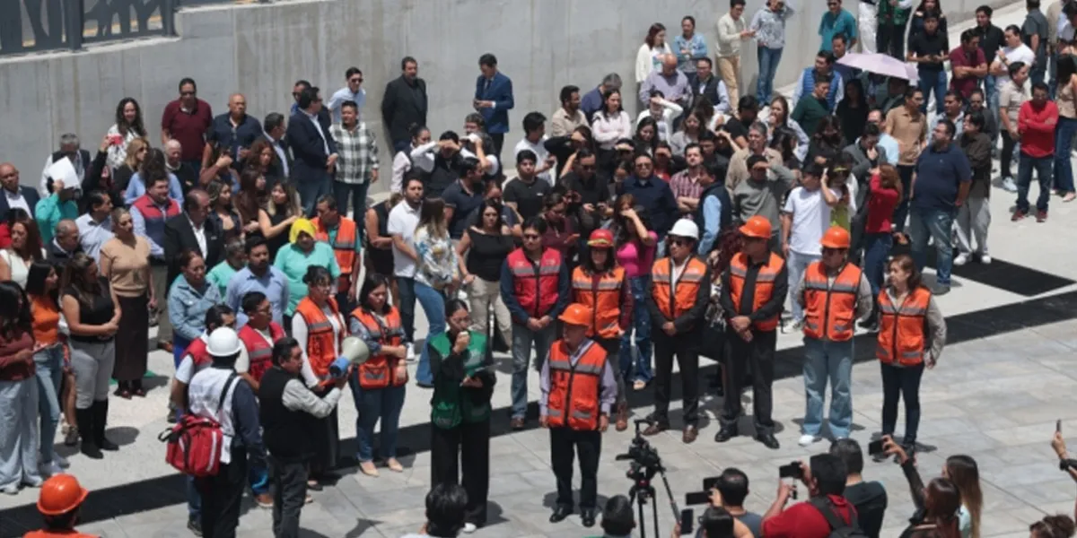 Realizó el Congreso del Estado ejercicio de evacuación previo al Segundo Simulacro Nacional 2026