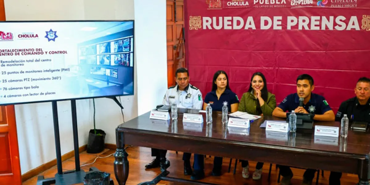 Tonantzin Fernández consolida acciones de seguridad y proximidad social en San Pedro Cholula