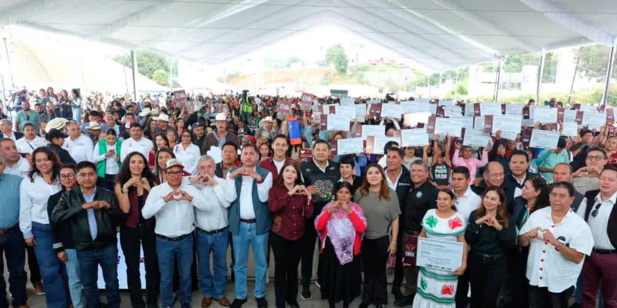 Transformación del campo y obra comunitaria fortalecen bienestar en la Sierra Norte