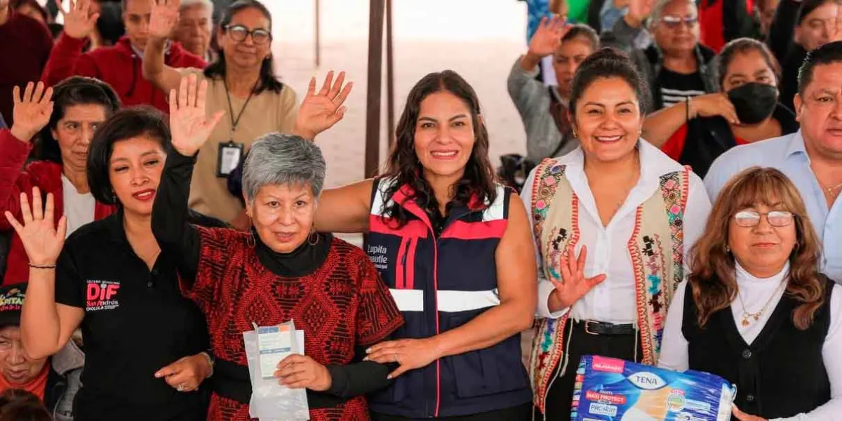 Un apoyo que cambia vidas: Lupita Cuautle beneficia a 161 familias en San Andrés Cholula