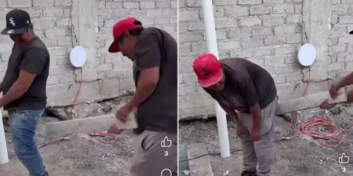 Alcalde de Guanajuato aplica castigo a tablazos a tres albañiles
