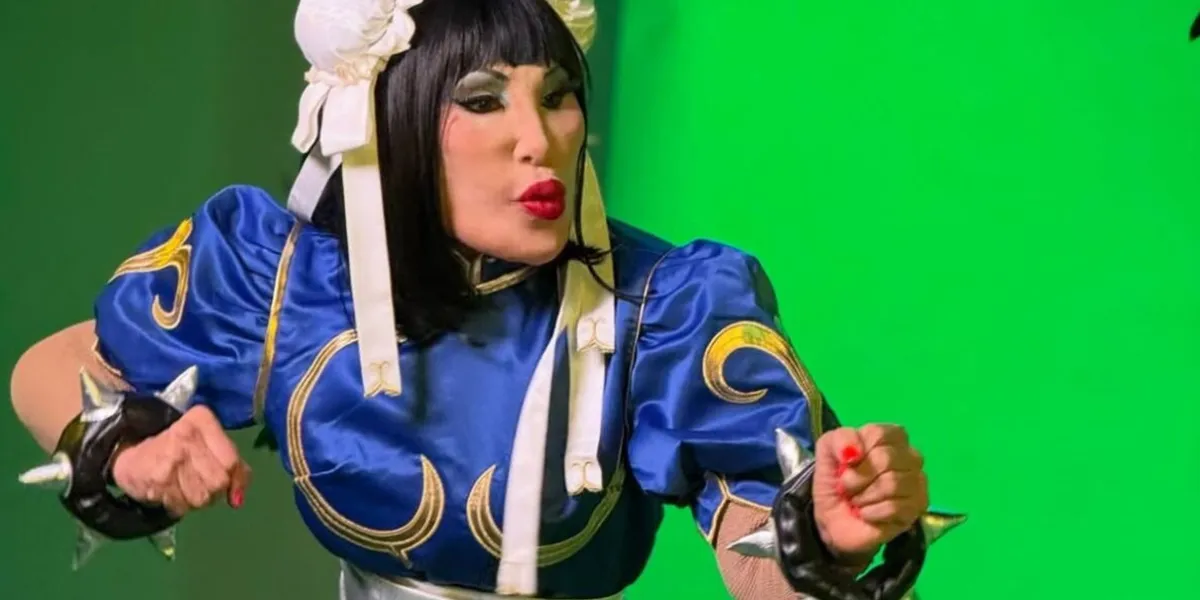 Así luce Lyn May como peleadora de Street Fighter