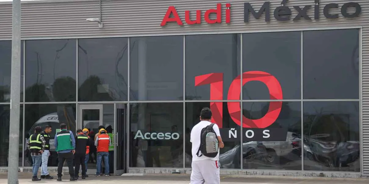 Audi programa jornadas especiales y pago al 200% en su planta de Puebla