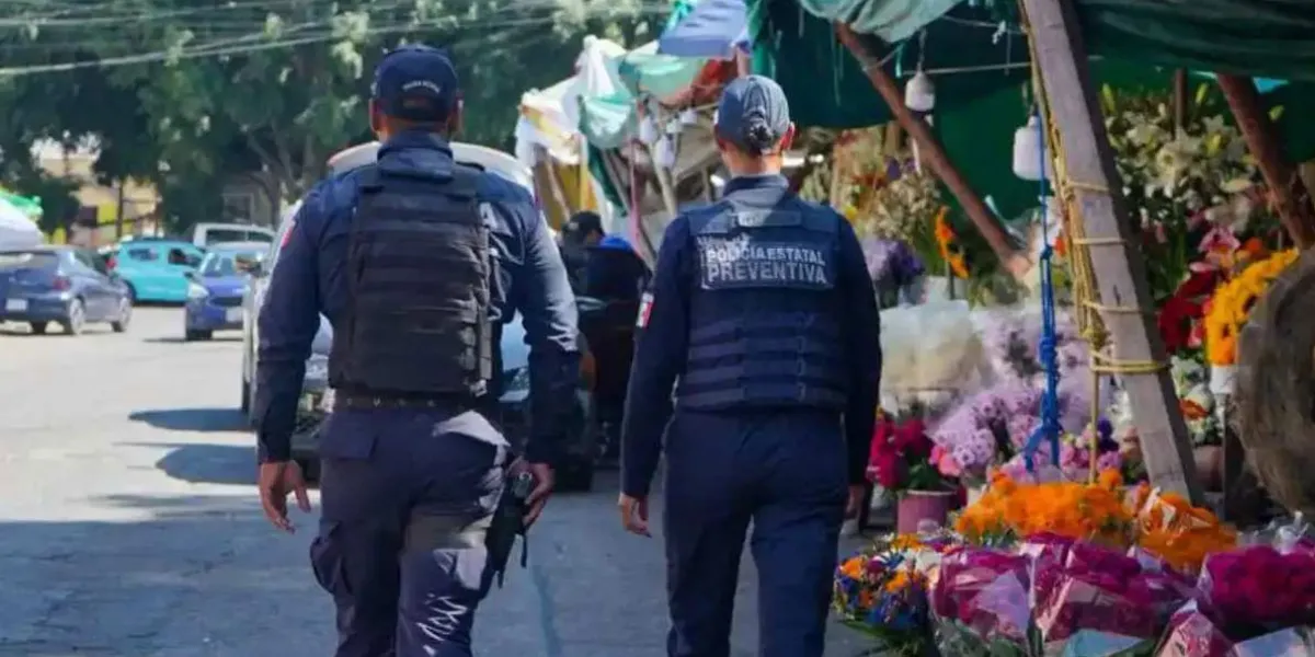 Autoridades despliegan mil 350 policías para vigilar DÍA DE MUERTOS