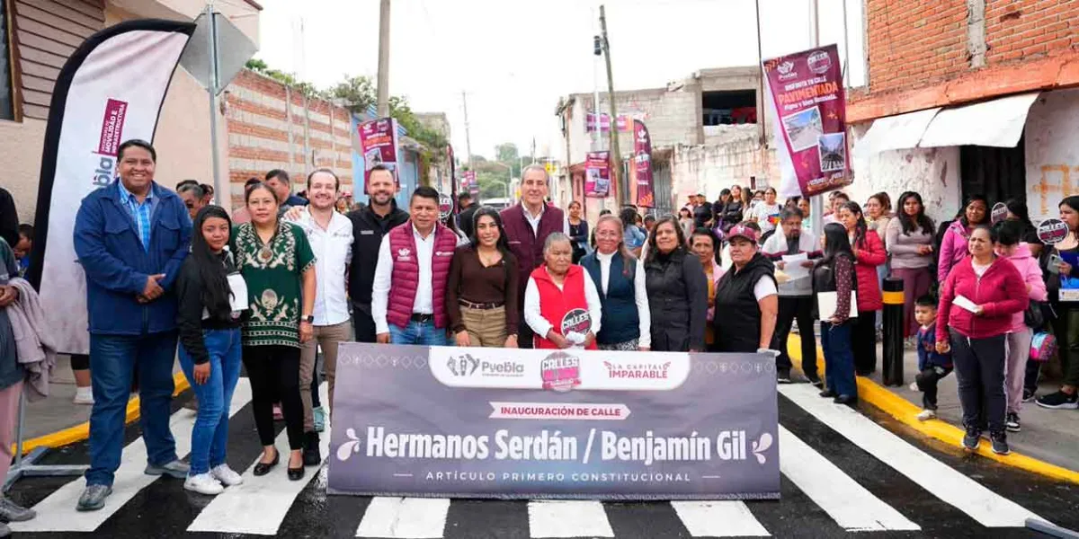Pepe Chedraui entrega pavimentación de calles en Santo Tomás Chautla