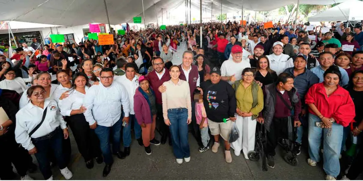 Pepe Chedraui recorre 12 juntas auxiliares de Puebla en tres días
