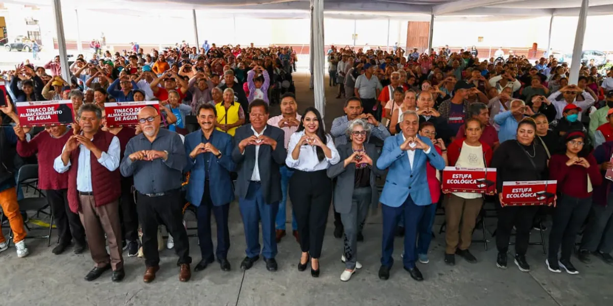 Con Tonantzin Fernández, los programas de Bienestar llegan directamente a las familias de San Pedro Cholula