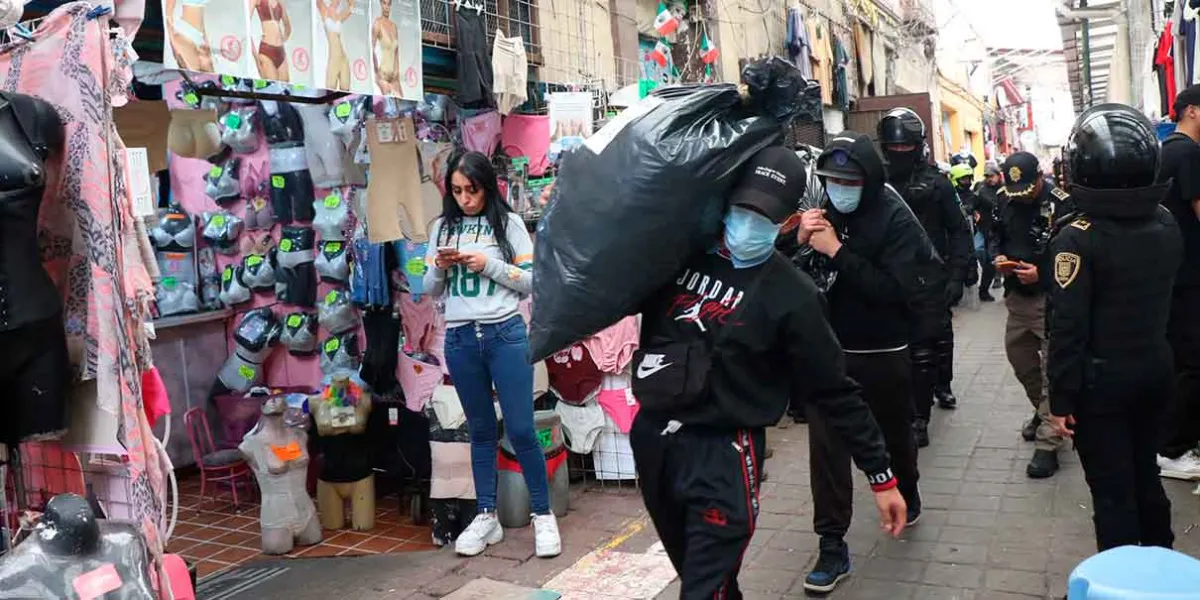 IMPI destruye 153 mil productos pirata decomisados en Puebla y CDMX