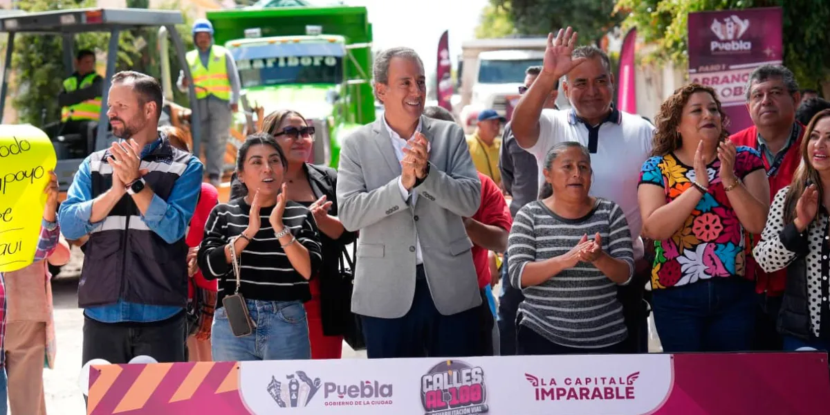 Encabeza Pepe Chedraui trabajos de rehabilitación vial en San Baltazar Campeche